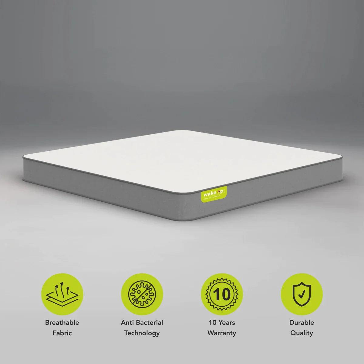 Imperious Orthopedic Memory Foam Mattress In White