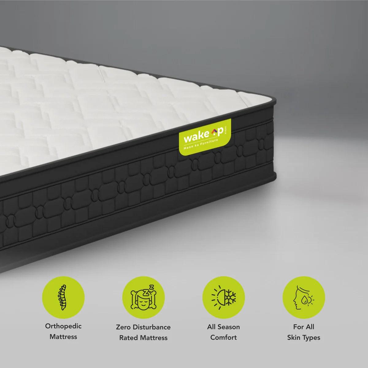 Luxuriate Orthopedic Hybrid Memory Foam Pocket Spring Mattress - Ouch Cart 