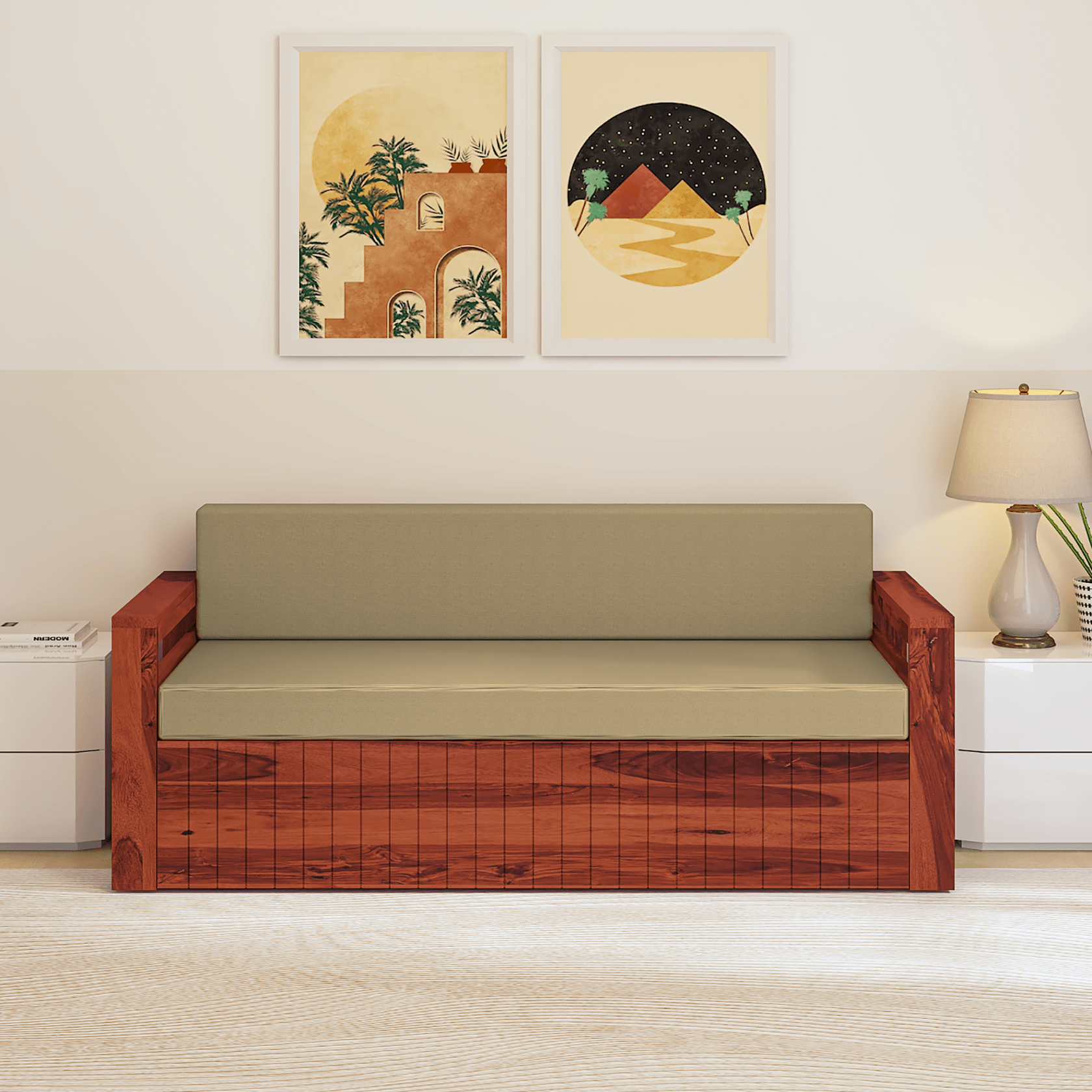 Rousseau Retreat Sofa Cum Bed - Ouch Cart 