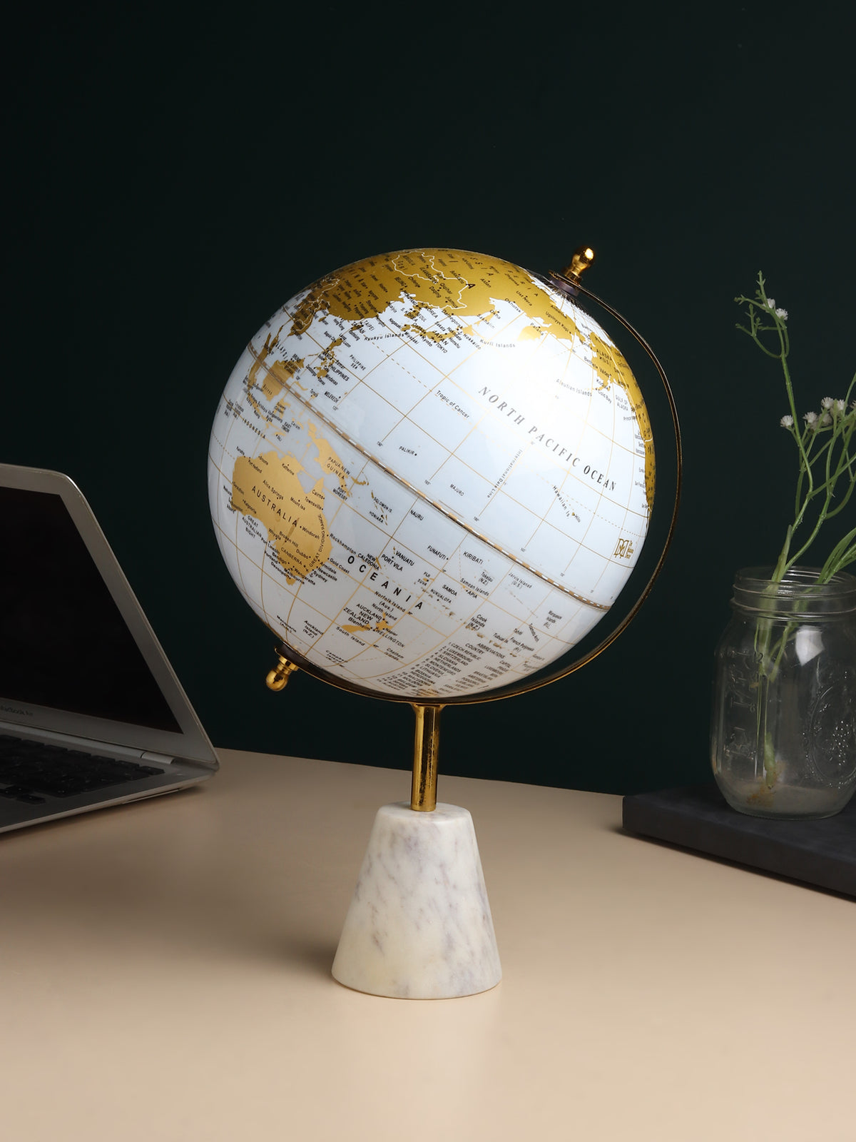Aerion Marble Globe - Ouchcart