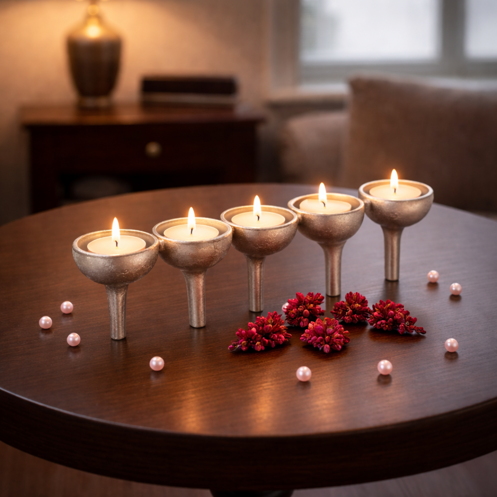 Rivera Candle & T-Light holder medium