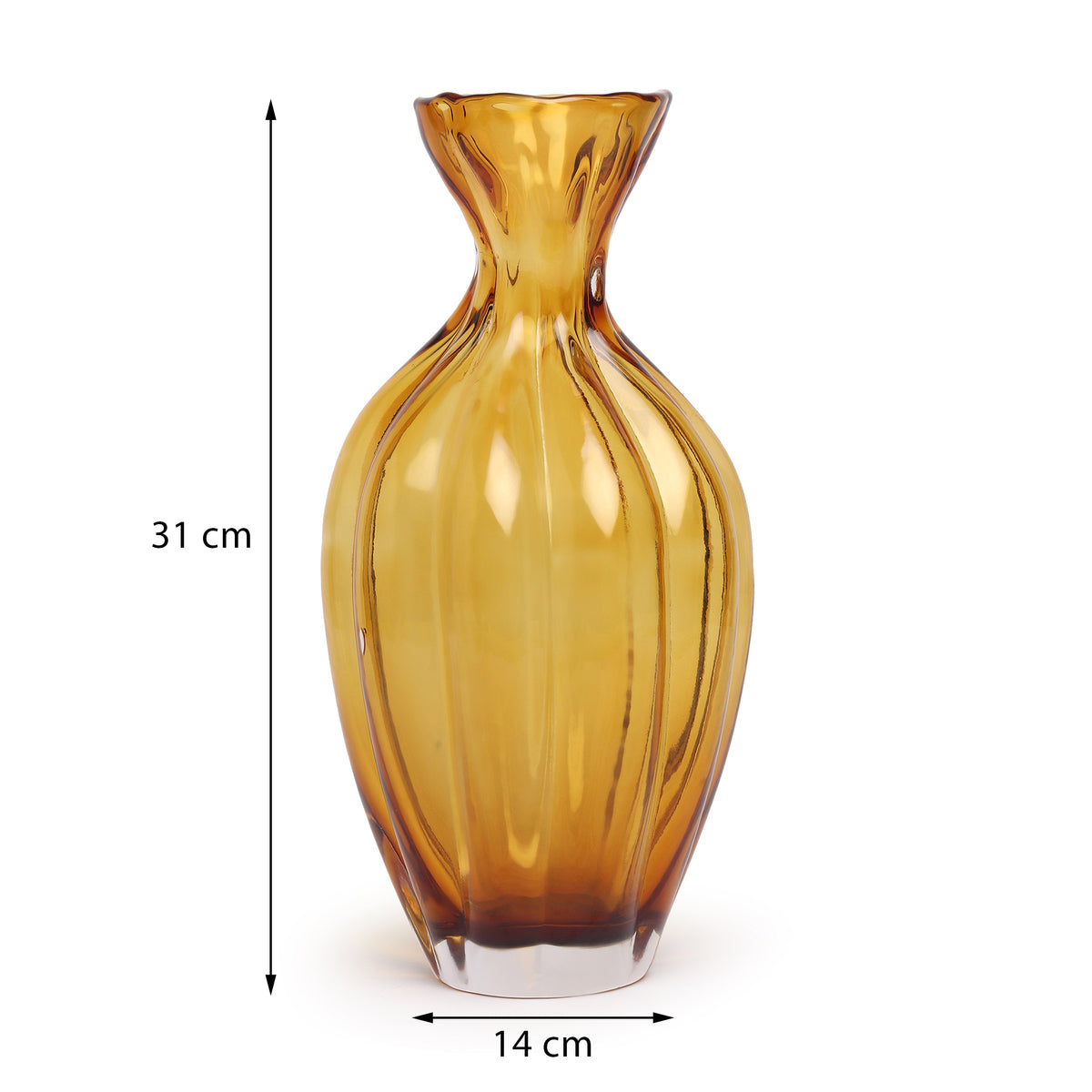 Solstice Large Glass Vase
