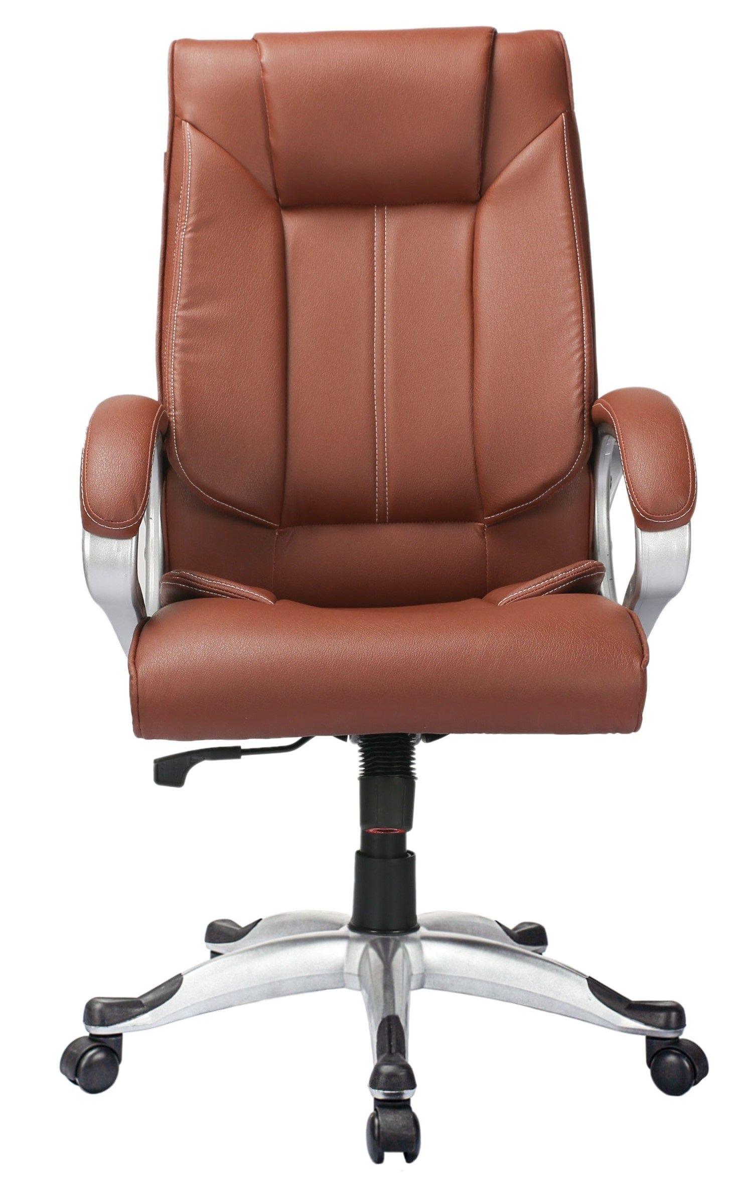 Adiko High Back Executive Chair in TAN - Ouch Cart 