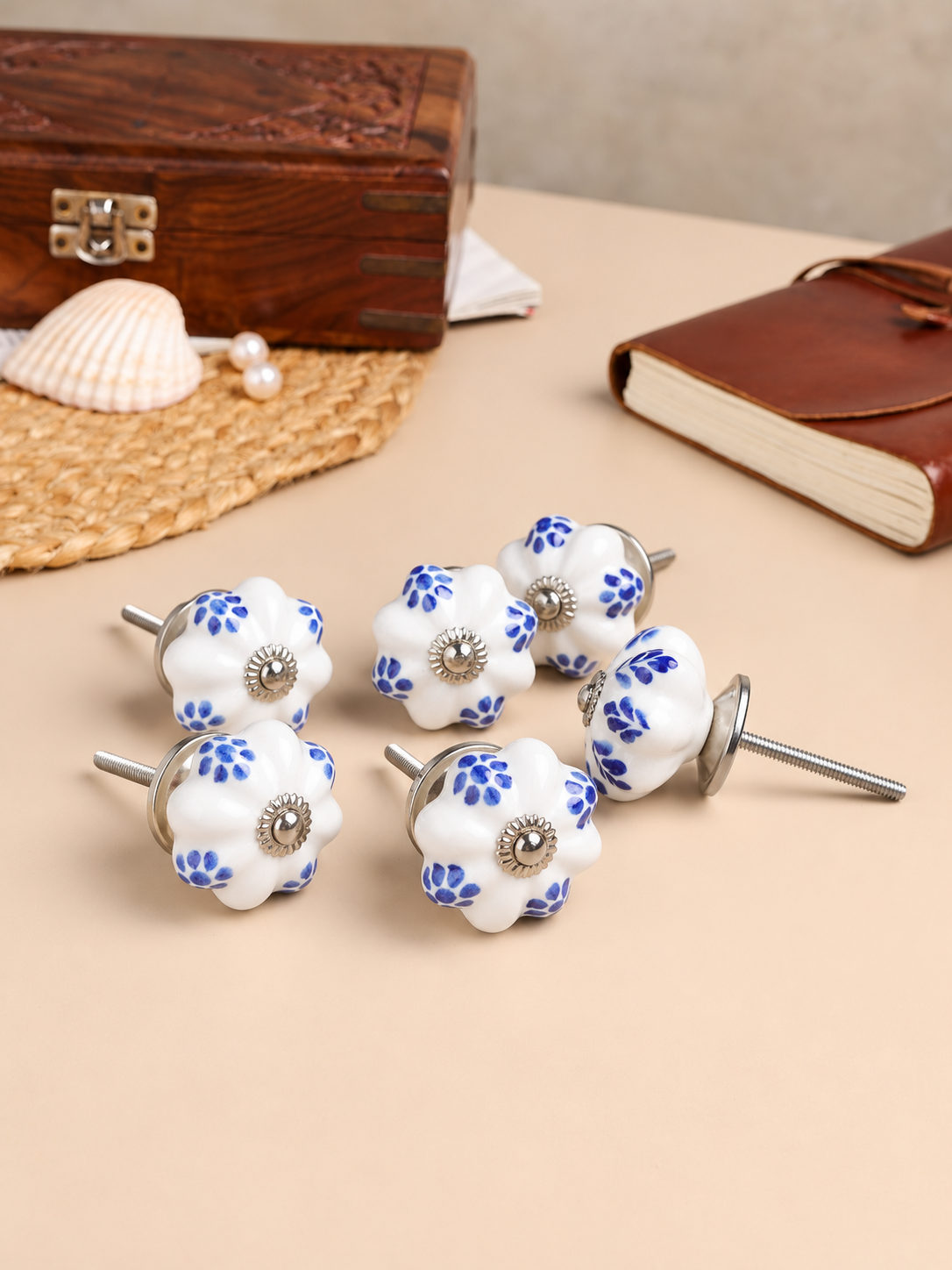 Florisca Knob set of 6 - Ouchcart