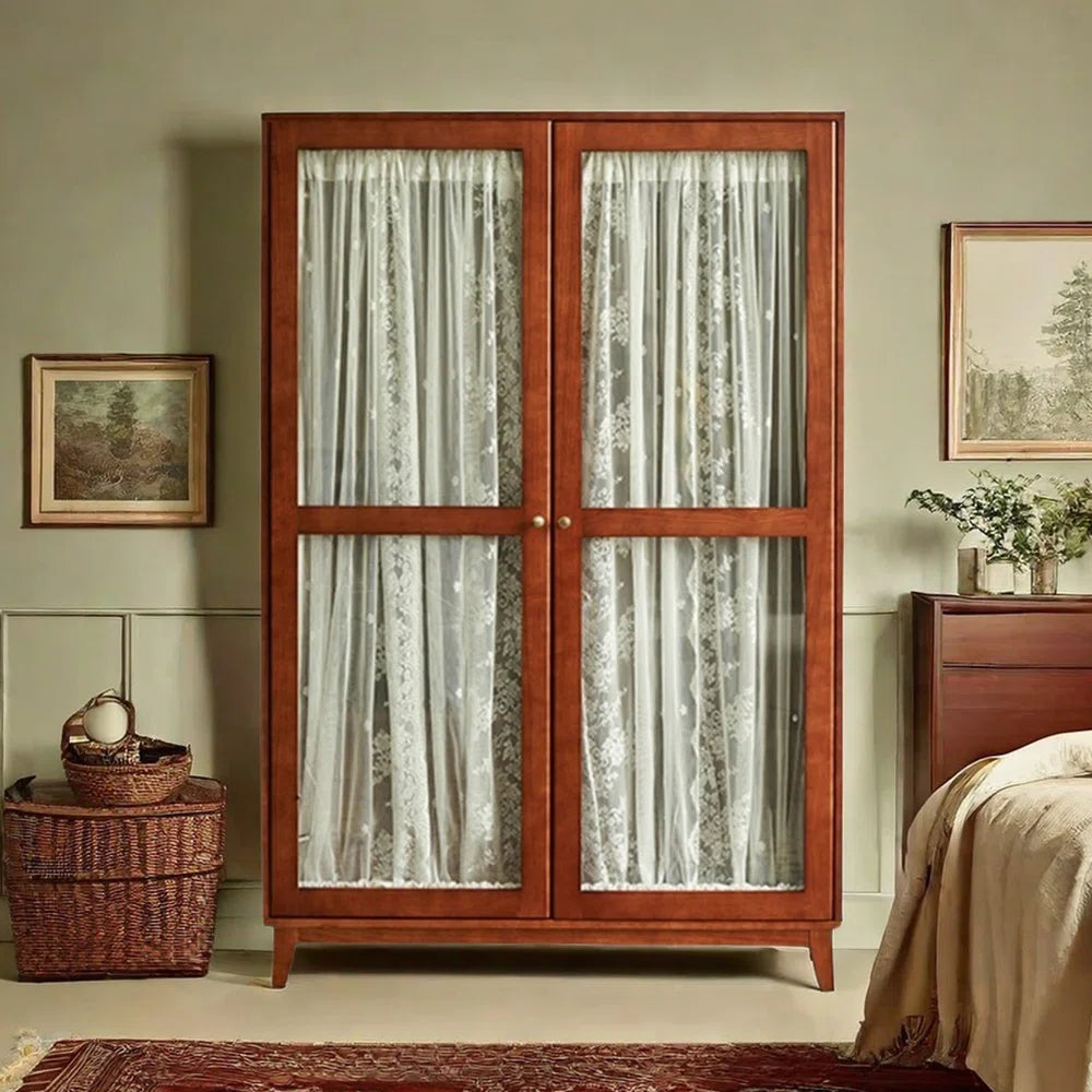 French style retro minimalist wardrobe