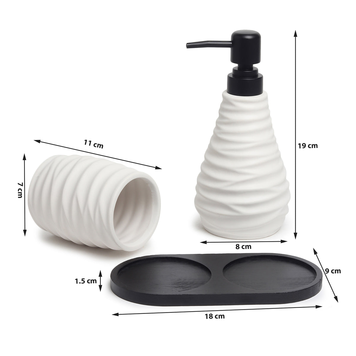 Drift Bathroom Set of 3