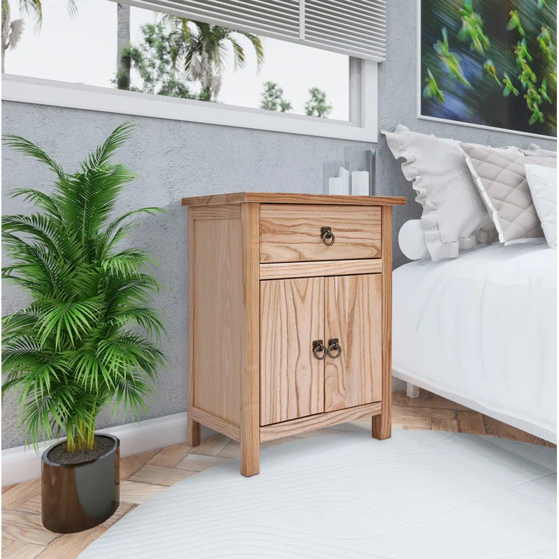 Averie 2 Door Bedside Cabinet