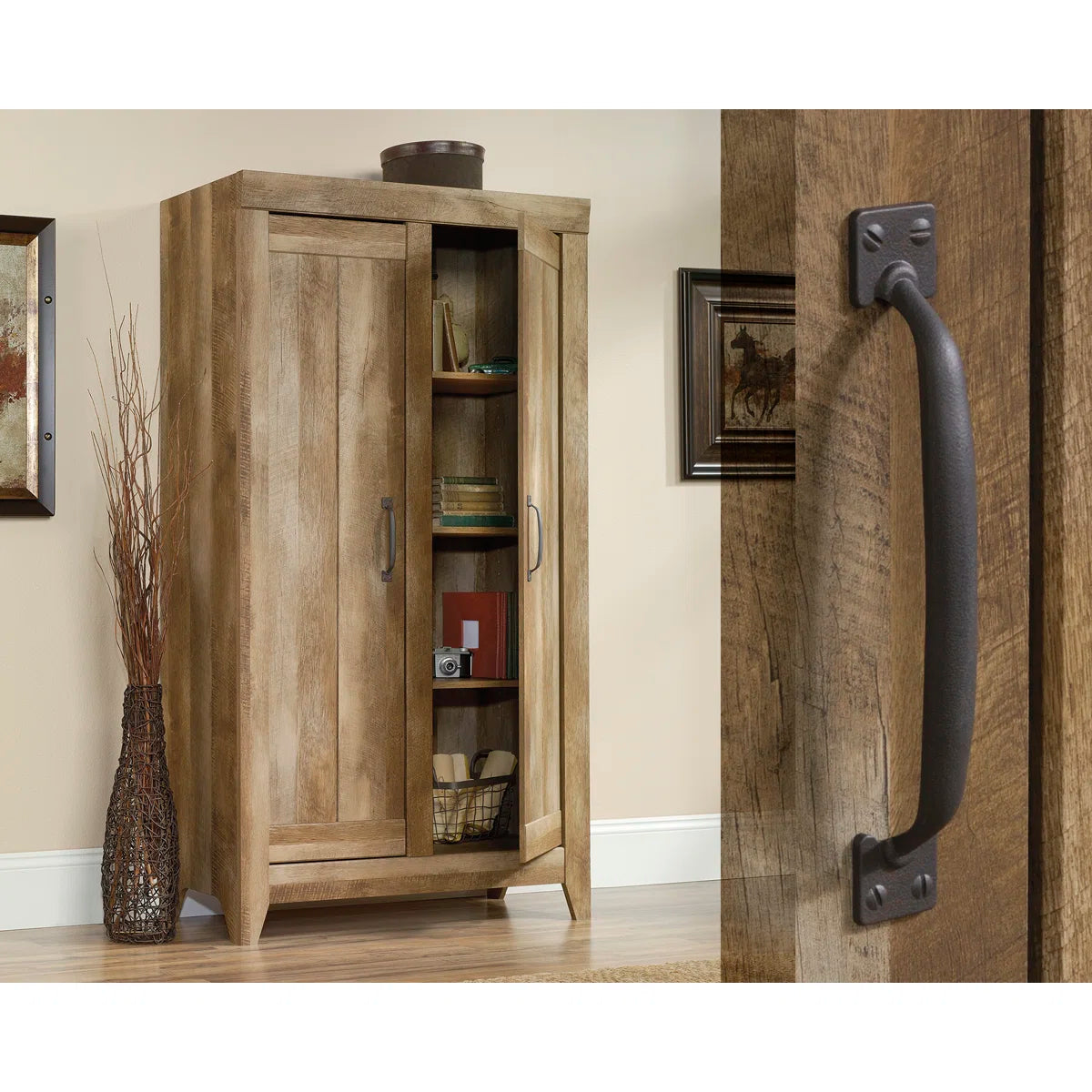 Fullon Wide Storage Cabinet Coa