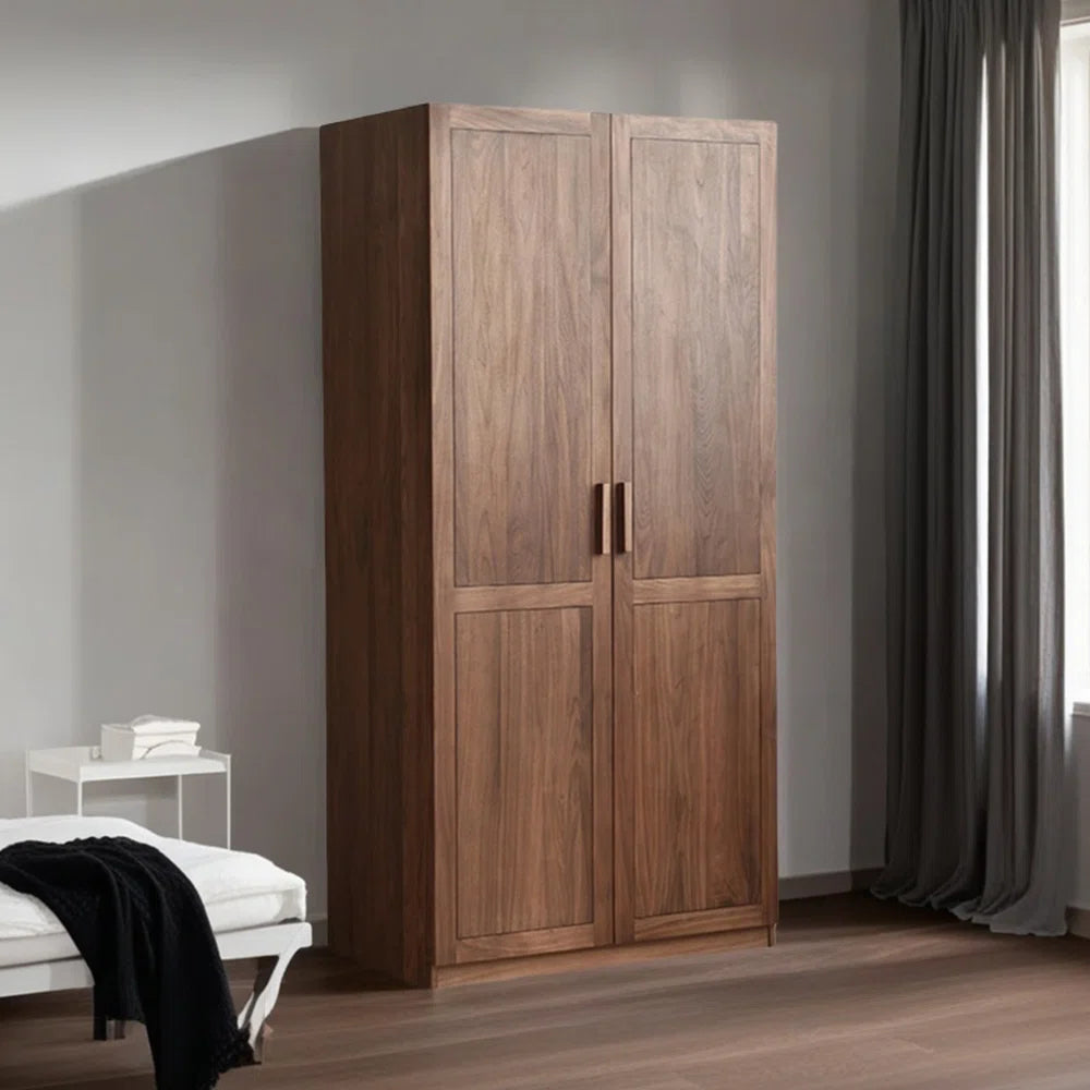 Chinese style retro simple bedroom wardrobe