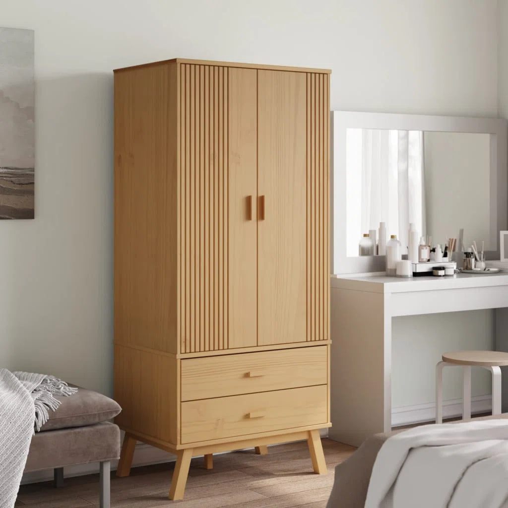 Pine Wood Armoire