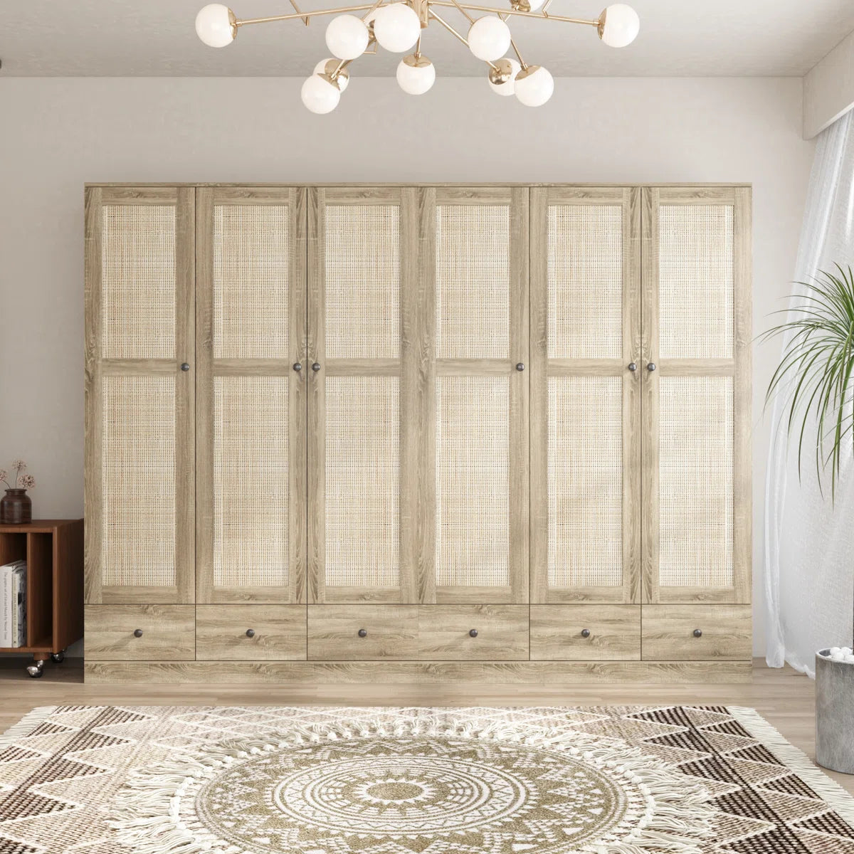 94.4"W Large Wardrobe