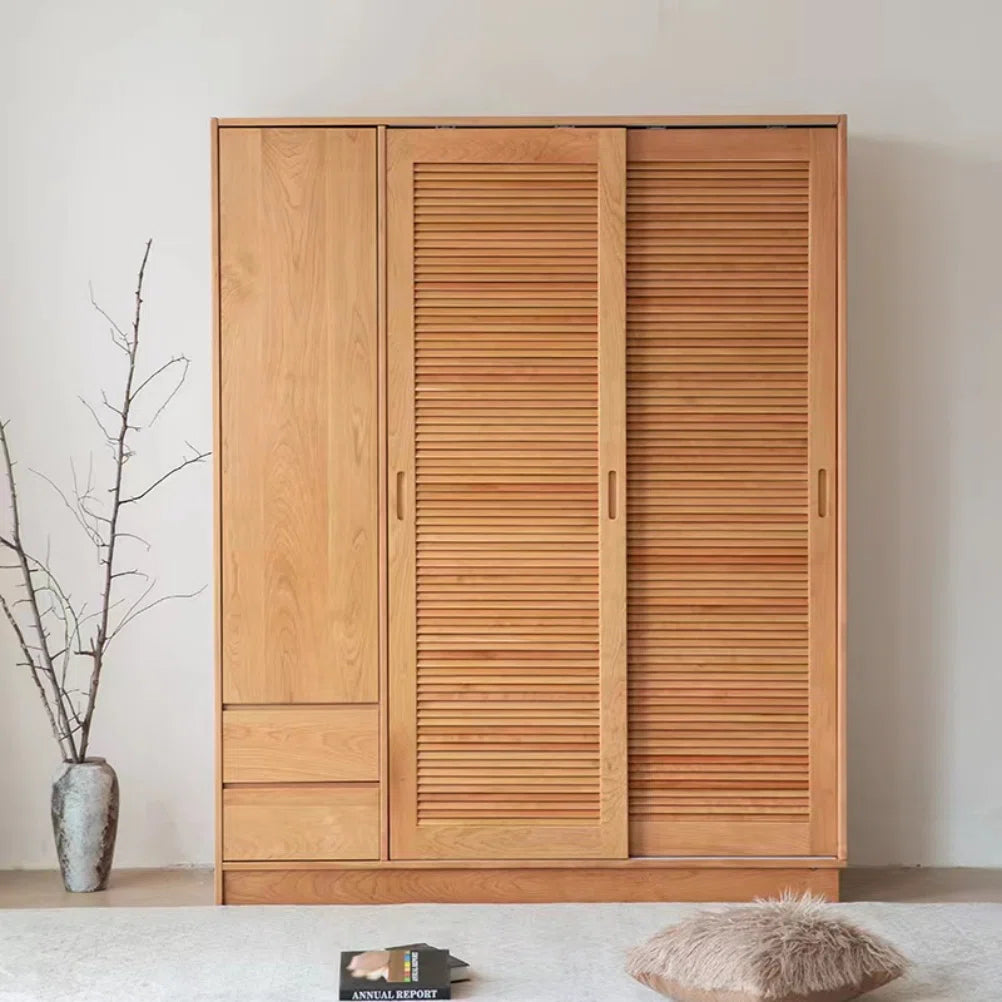Simple Oak Wardrobe