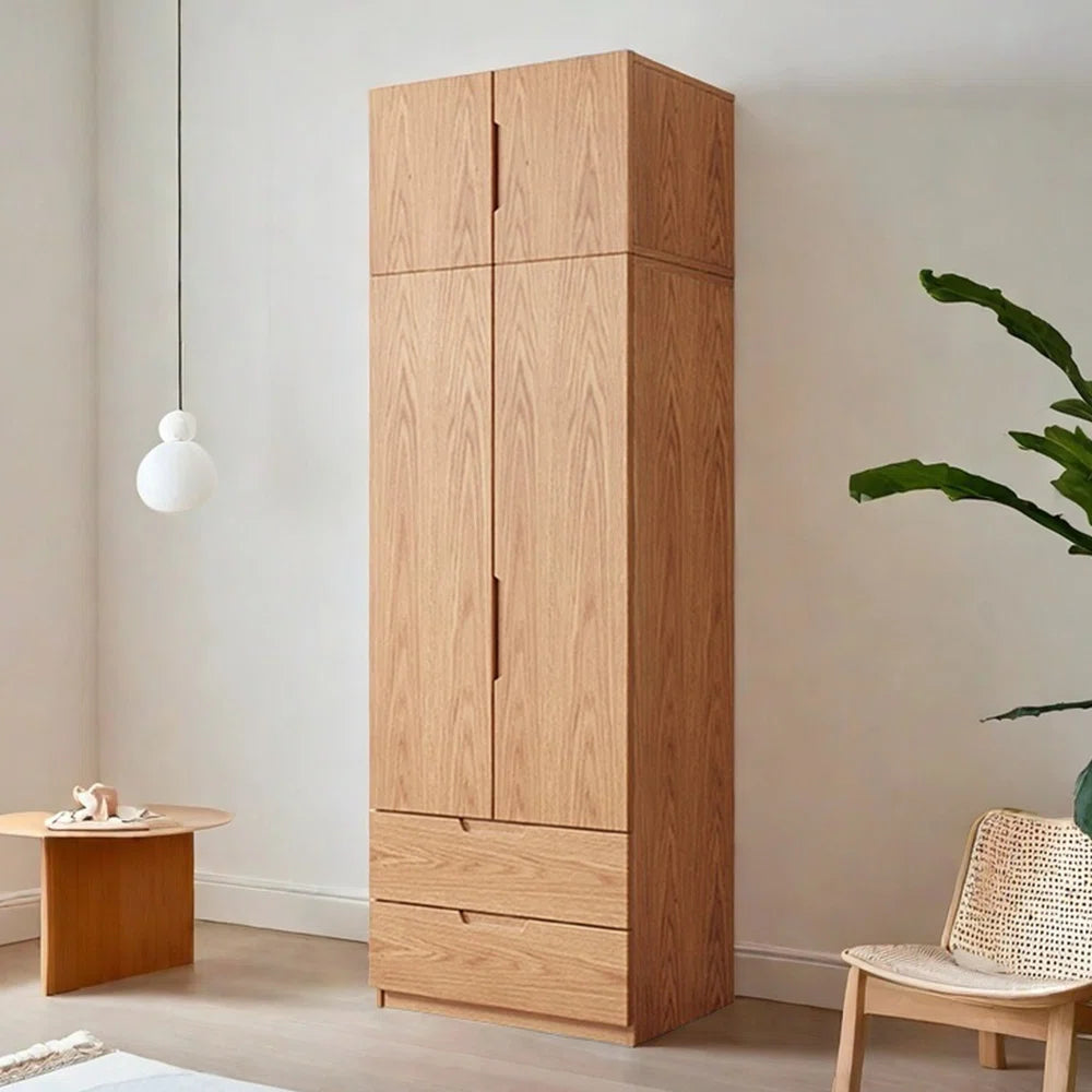 European style simple bedroom wardrobe
