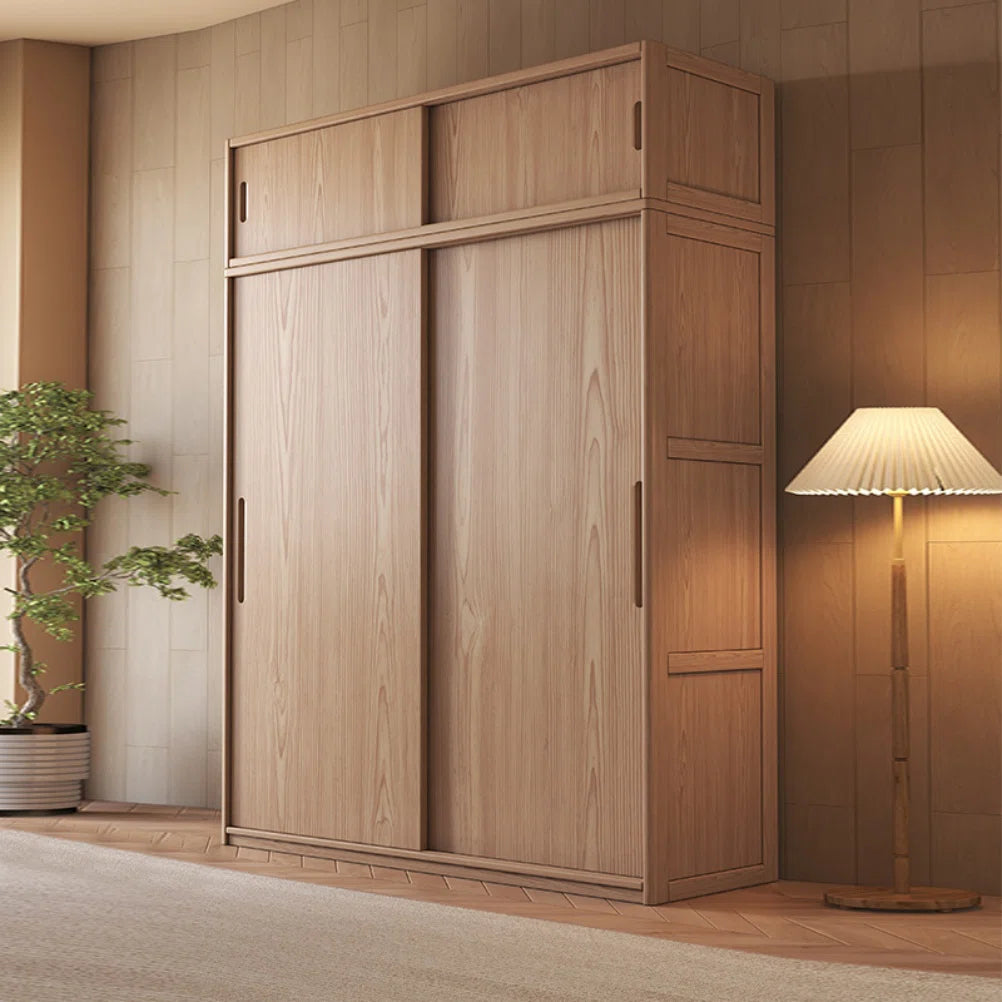 Creative Solid Wood Wardrobe
