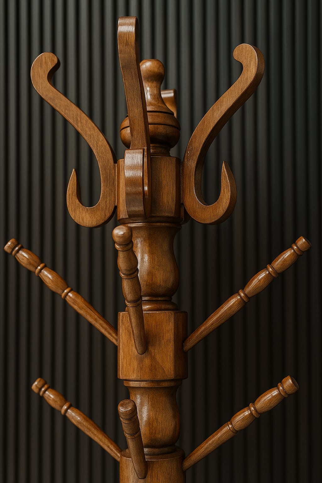 Teak Wood Hanger Stand