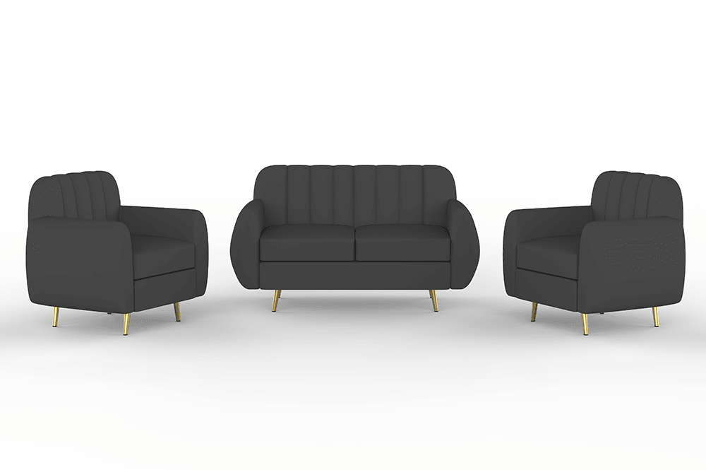 Hazy High Density Foam Sofa Set - Ouch Cart 