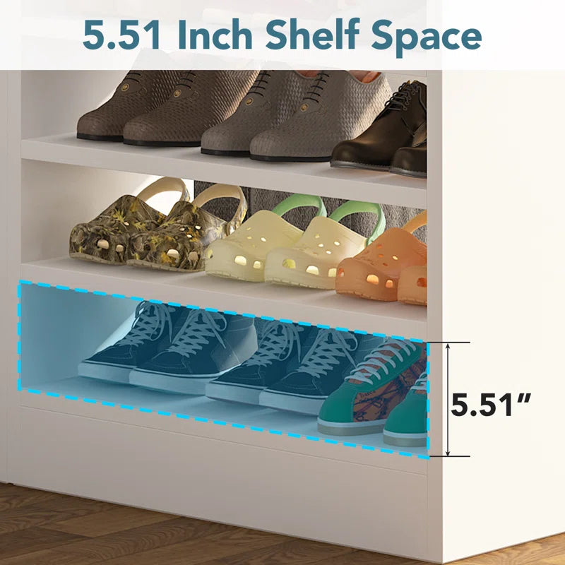 24 Pair Shoe Rack