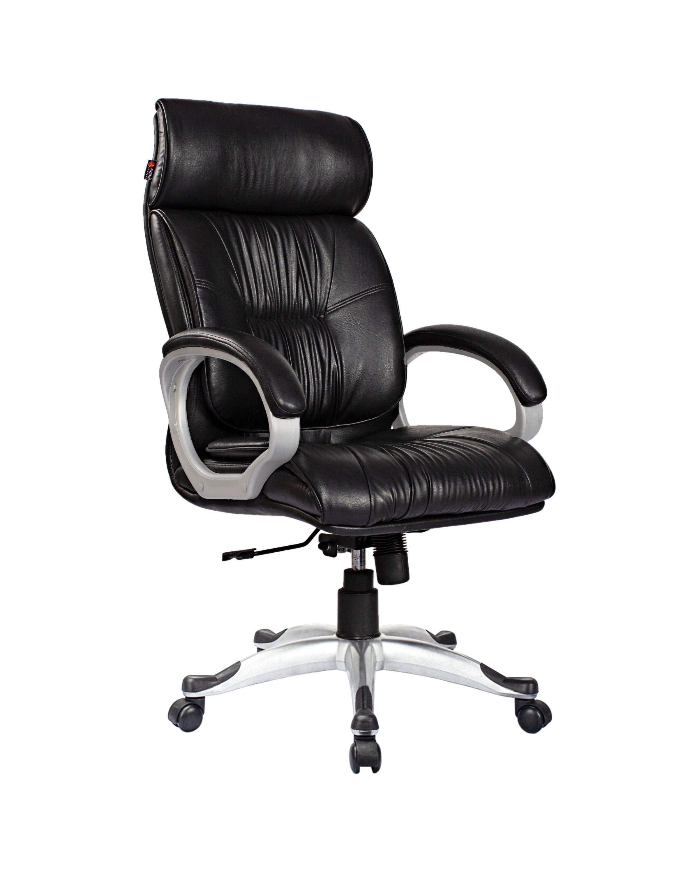 Adiko High Back Exceutive Chair in Black - Ouch Cart 