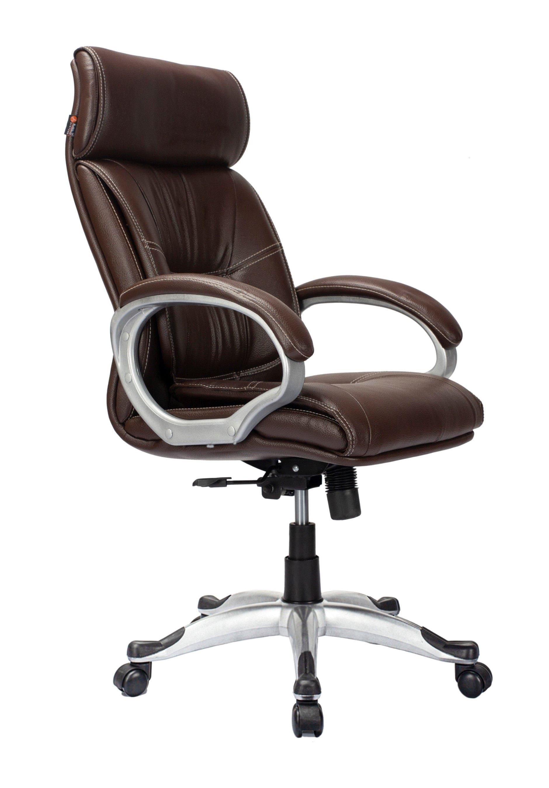 Adiko High Back Exceutive Chair in Brown