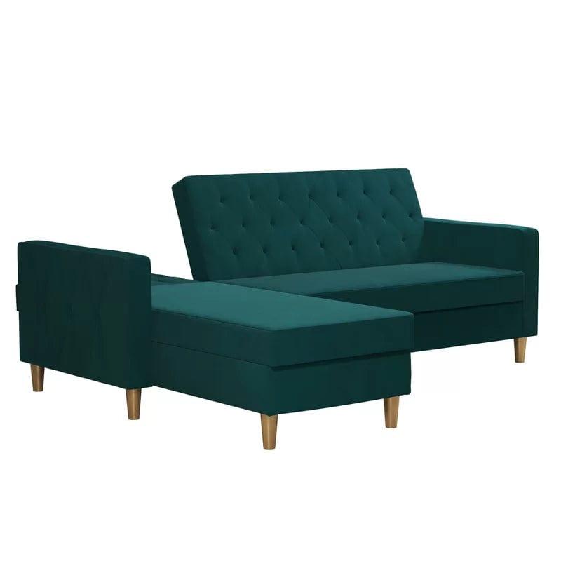 2 - Piece Corner L Shaped Sofa for Living Room - Ouch Cart 