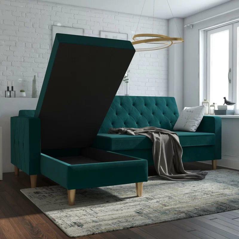 2 - Piece Corner Sofa Chaise - Ouch Cart 