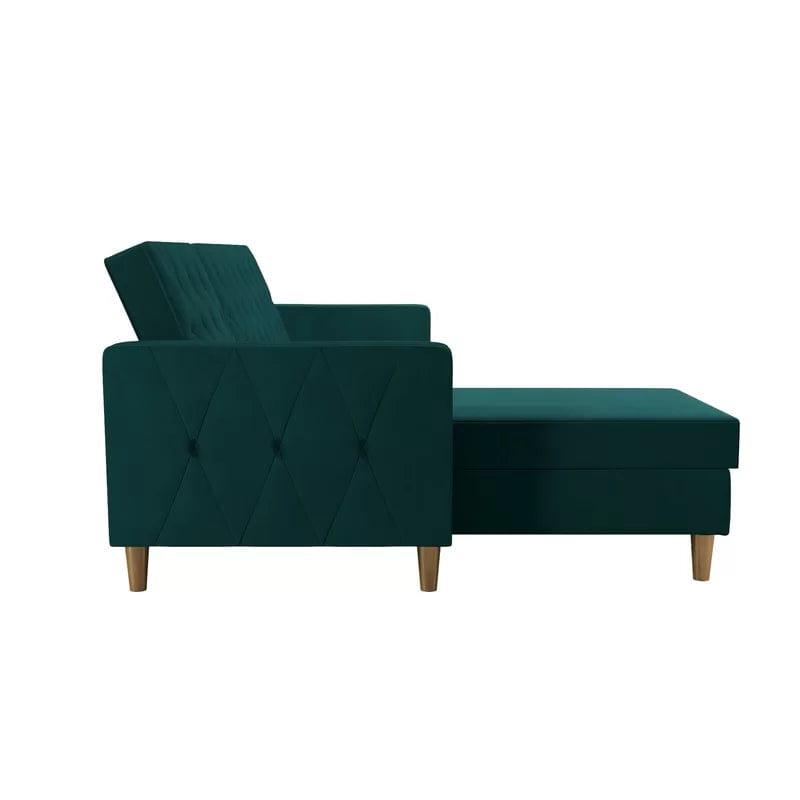 2 - Piece Corner L Shaped Sofa for Living Room - Ouch Cart 