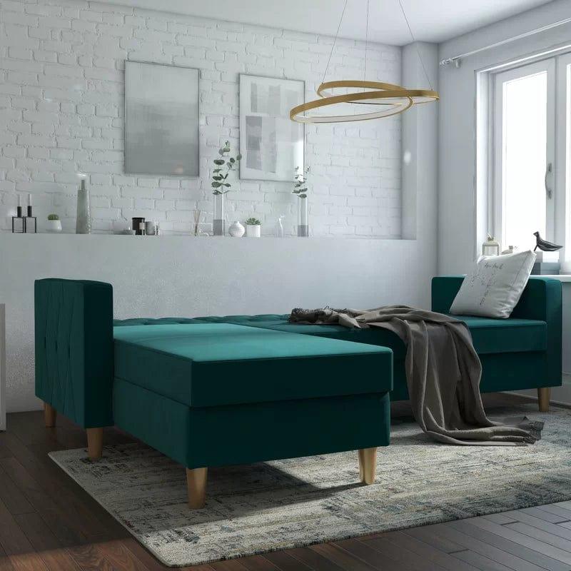 2 - Piece Corner Sofa Chaise - Ouch Cart 