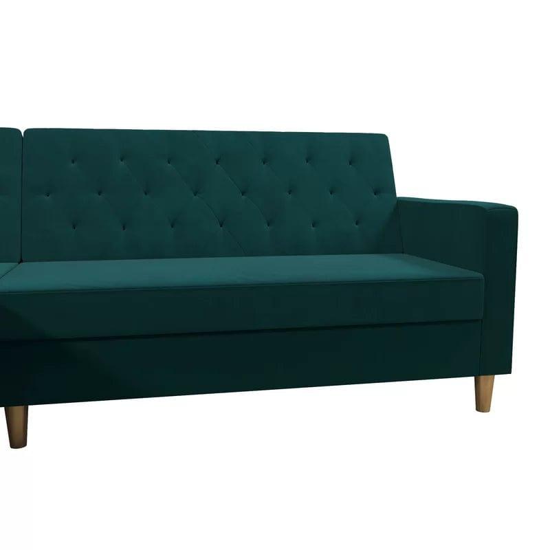 2 - Piece Corner L Shaped Sofa for Living Room - Ouch Cart 