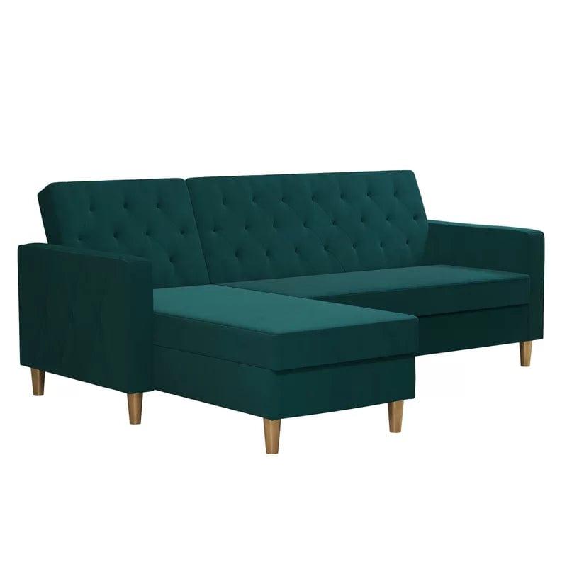 2 - Piece Corner L Shaped Sofa for Living Room - Ouch Cart 