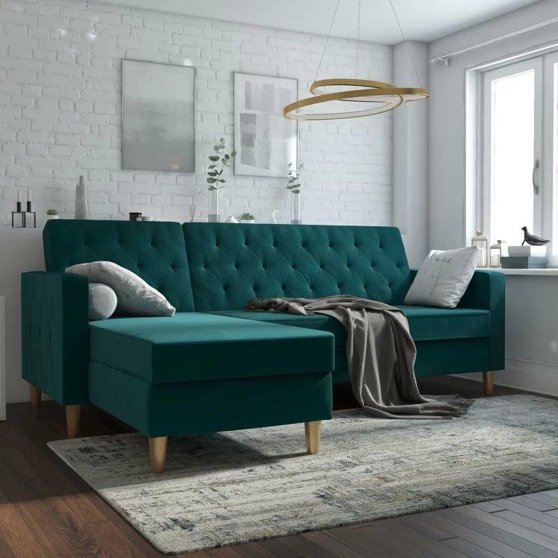 2 - Piece Corner Sofa Chaise - Ouch Cart 