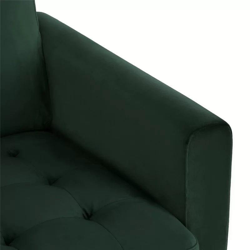 2 - Piece Upholstered Corner Sofa Chaise - Ouch Cart 