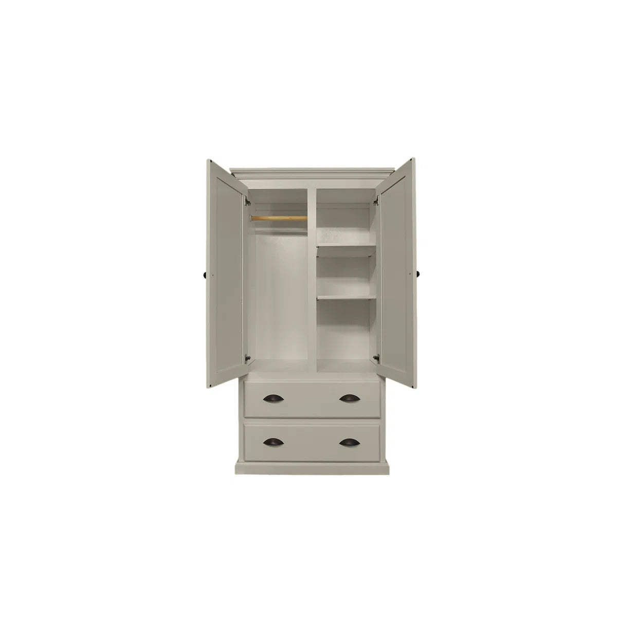 Conda Solid Wood Armoire