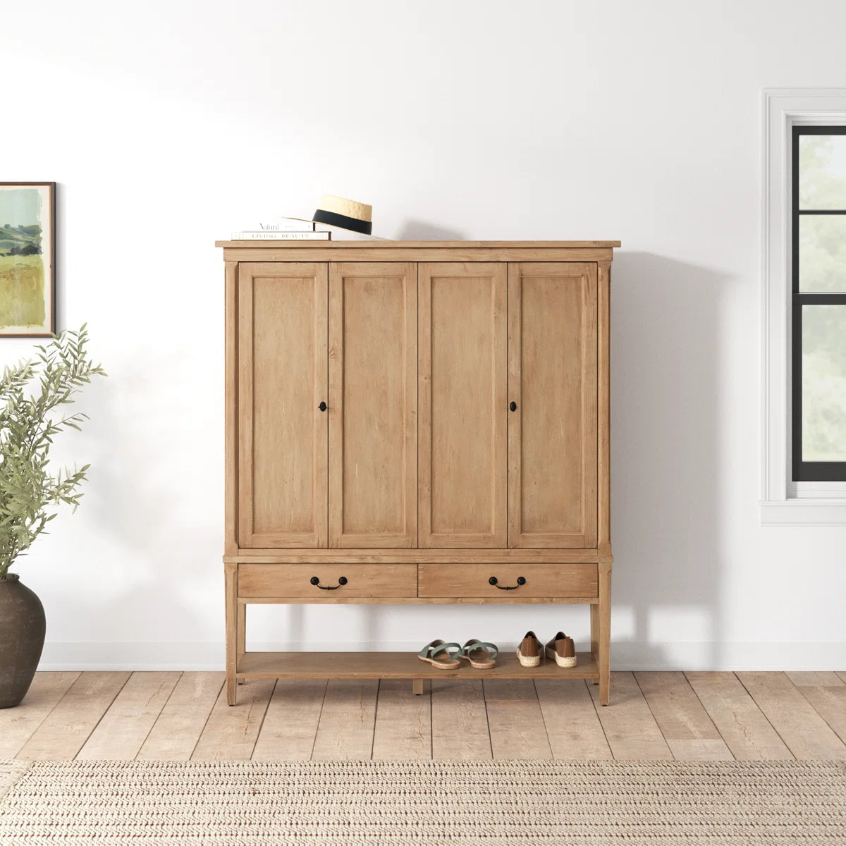 Annabel Solid Wood 4 - Armoire