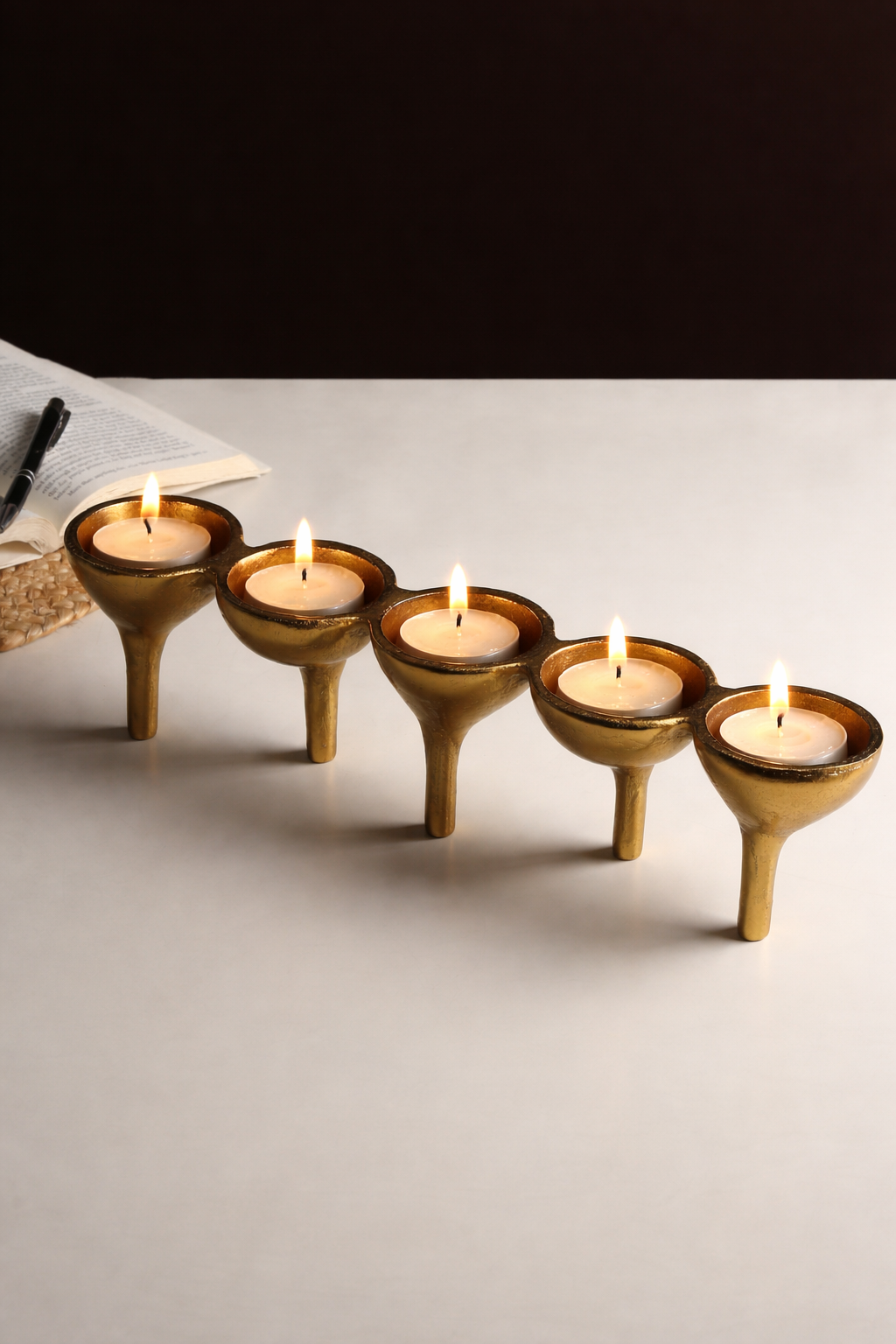 Rivera Candle & T-Light holder medium