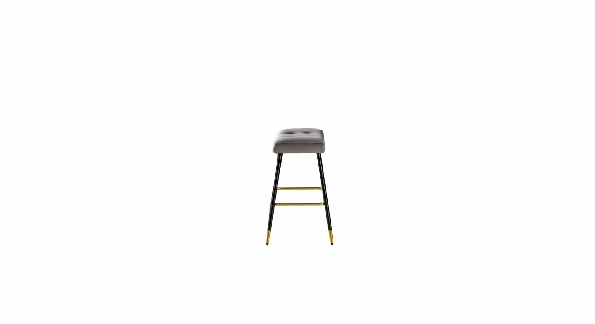 JULIO COUNTER STOOL GREY - Ouch Cart 