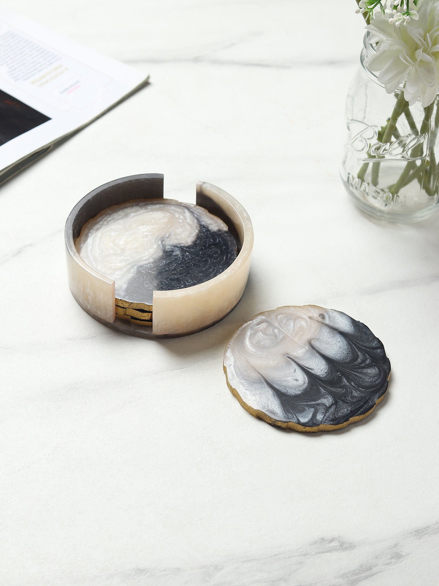Azalea Coaster Set