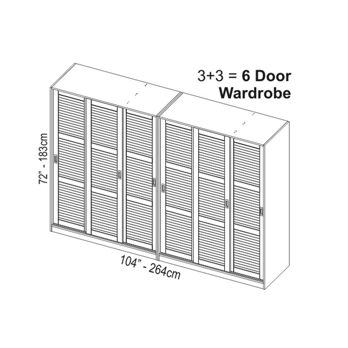 Portwin Solid Wood Armoire