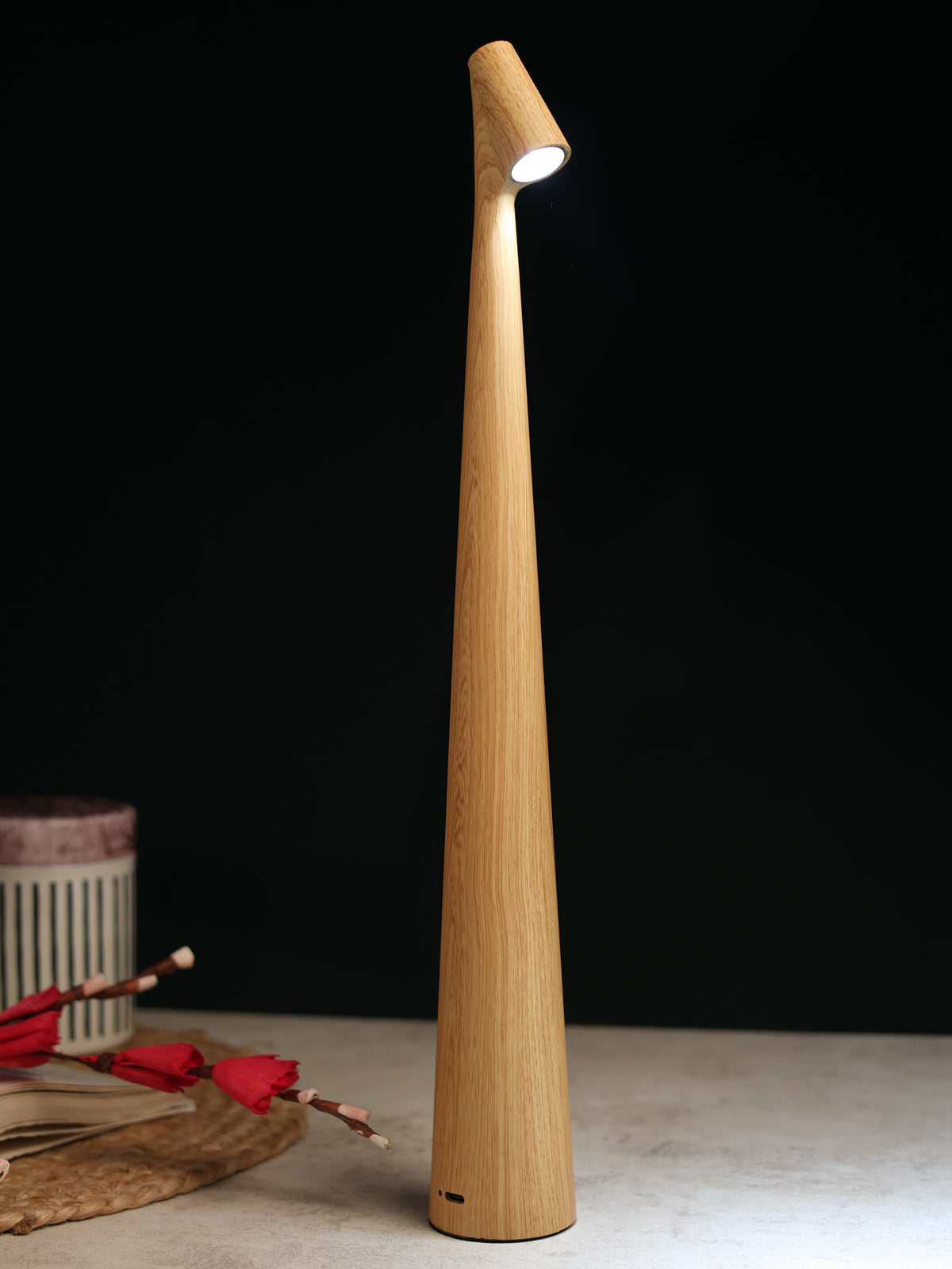 Baron Natural Wood Lamp - OUCHCART