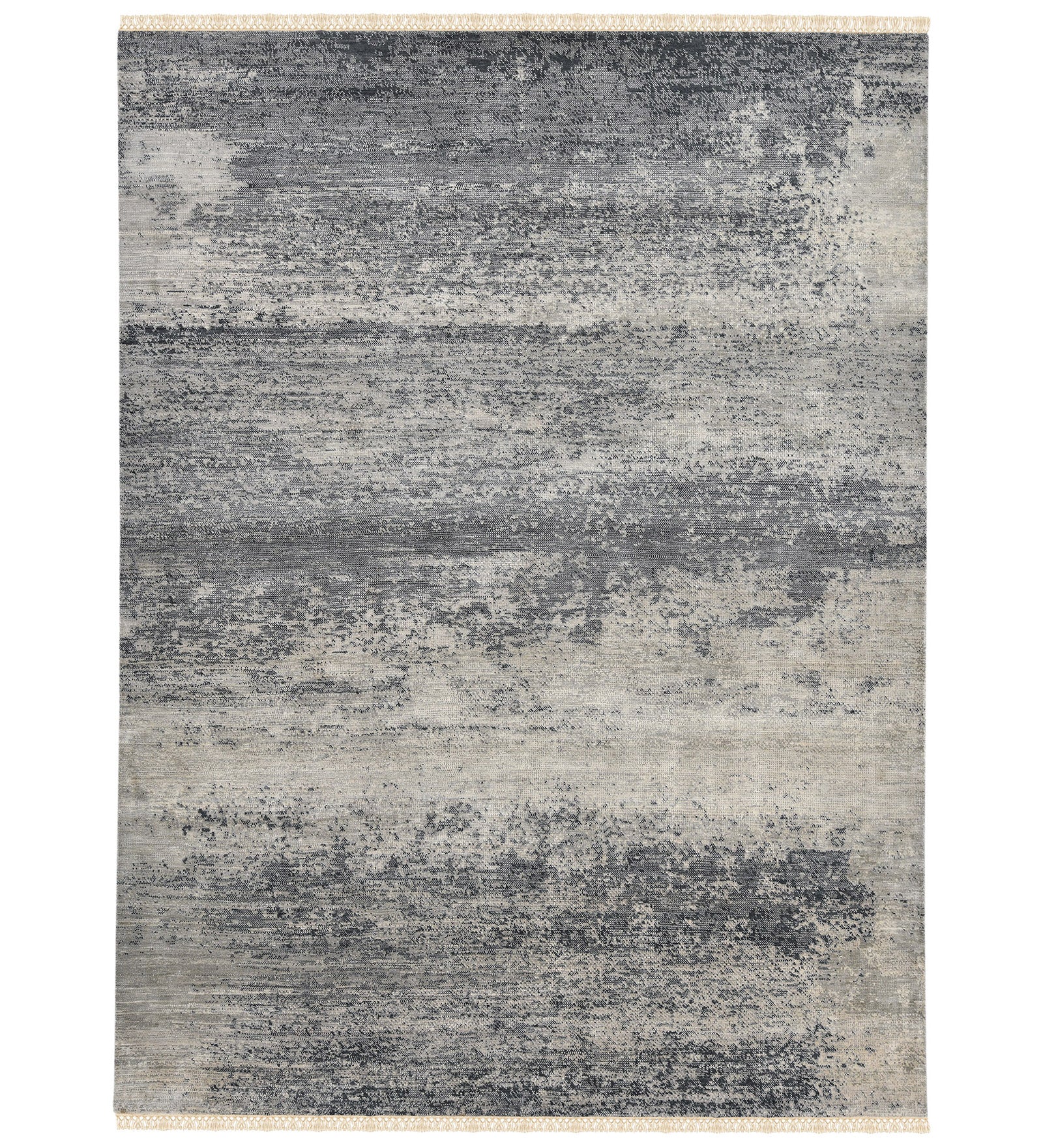 Dazzle Modern Pattern Hand Knotted  Rectangle Anti-Skid Designer Carpet, Prayer Rug For Office Cabins, Small Living Spaces - 2'X3'