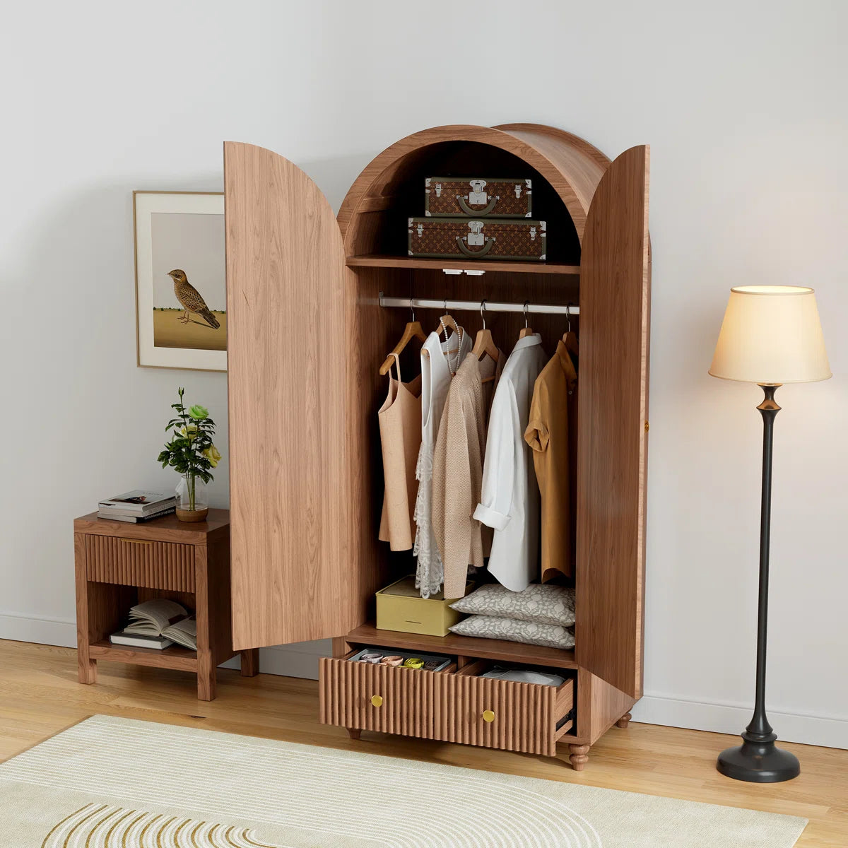 Manufactured Wood Armoire