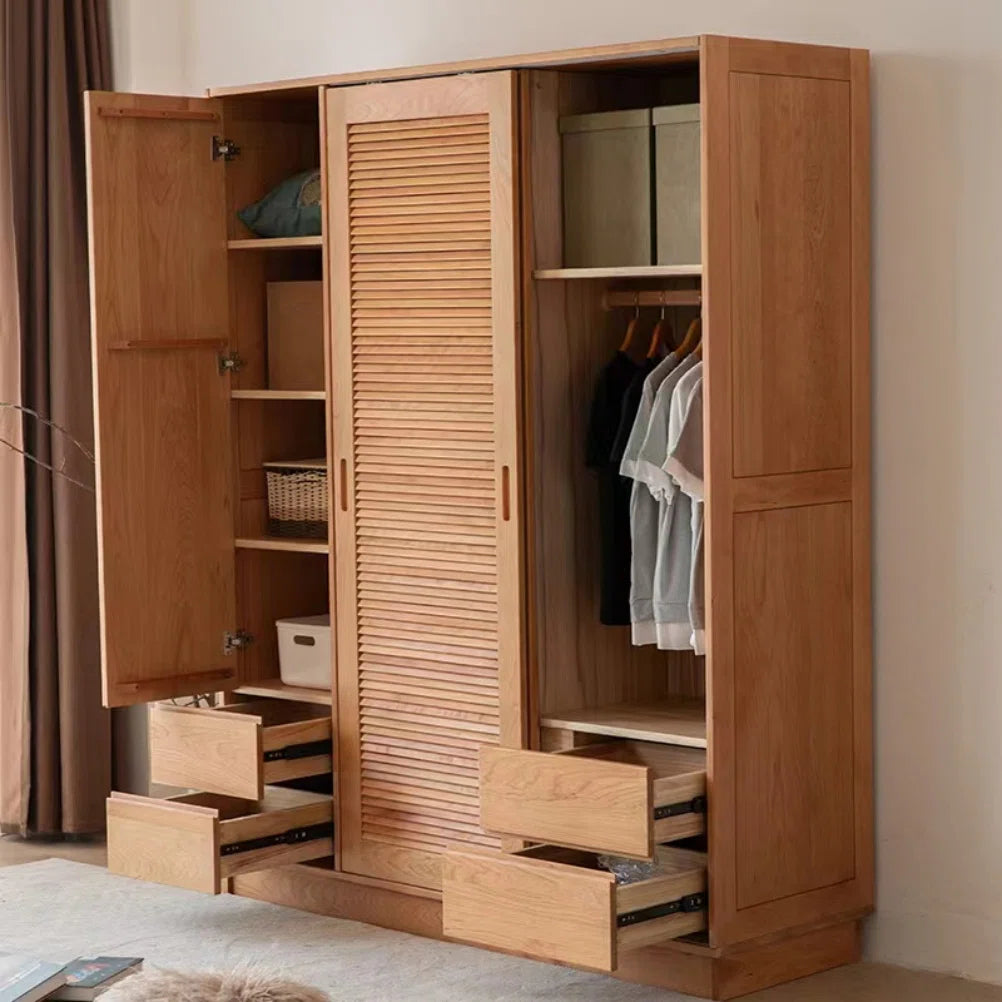 Simple Oak Wardrobe