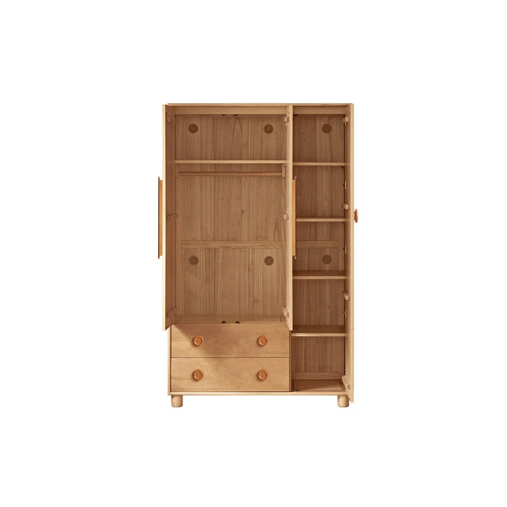 European style retro minimalist wardrobe
