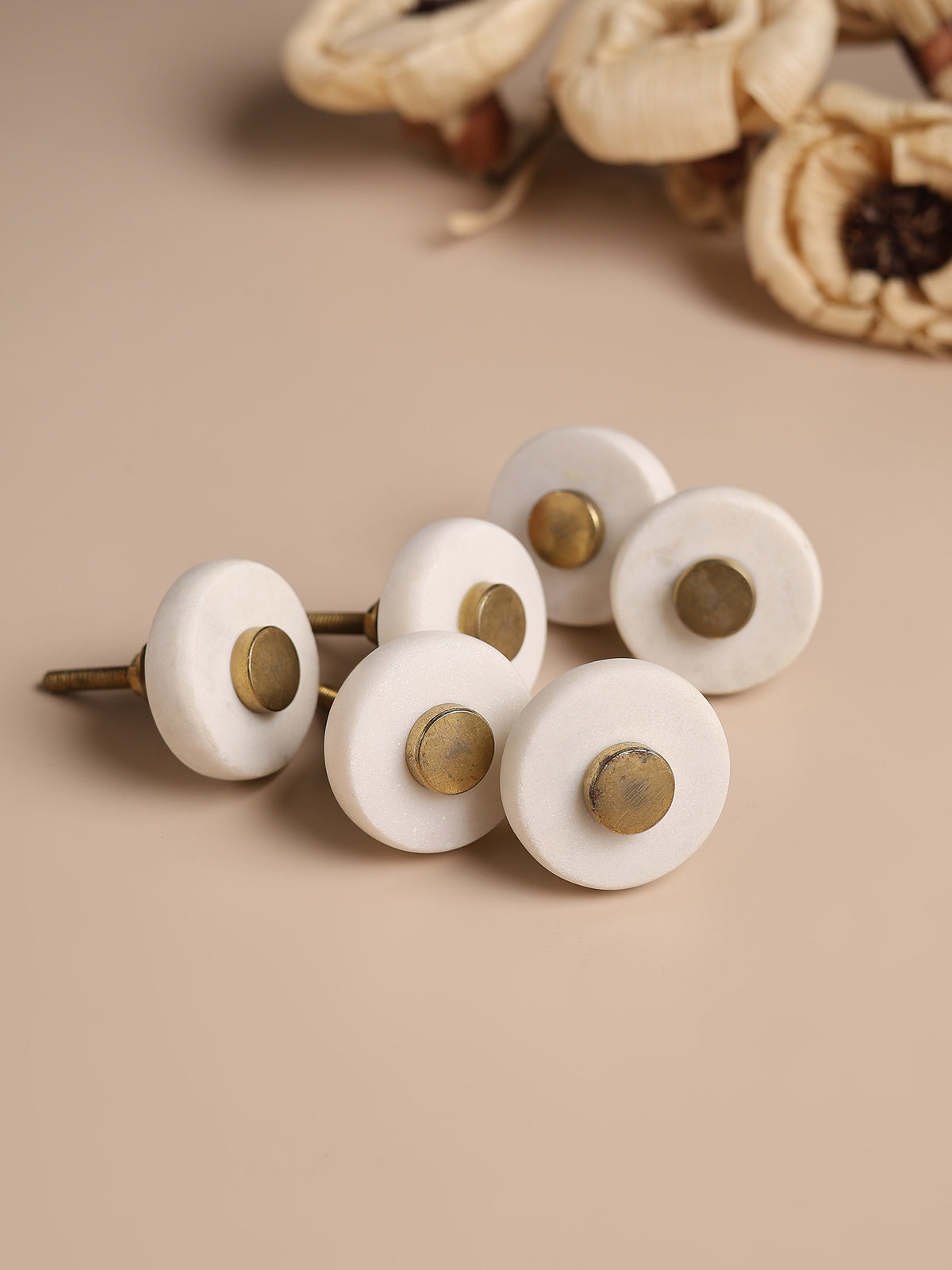 Orla Marble Knob set of 6