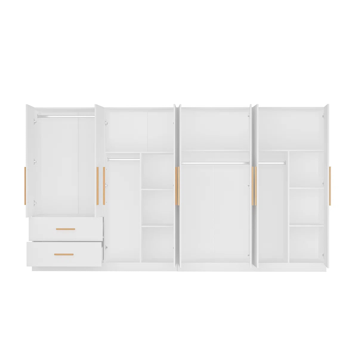 126”W Large Wardrobe
