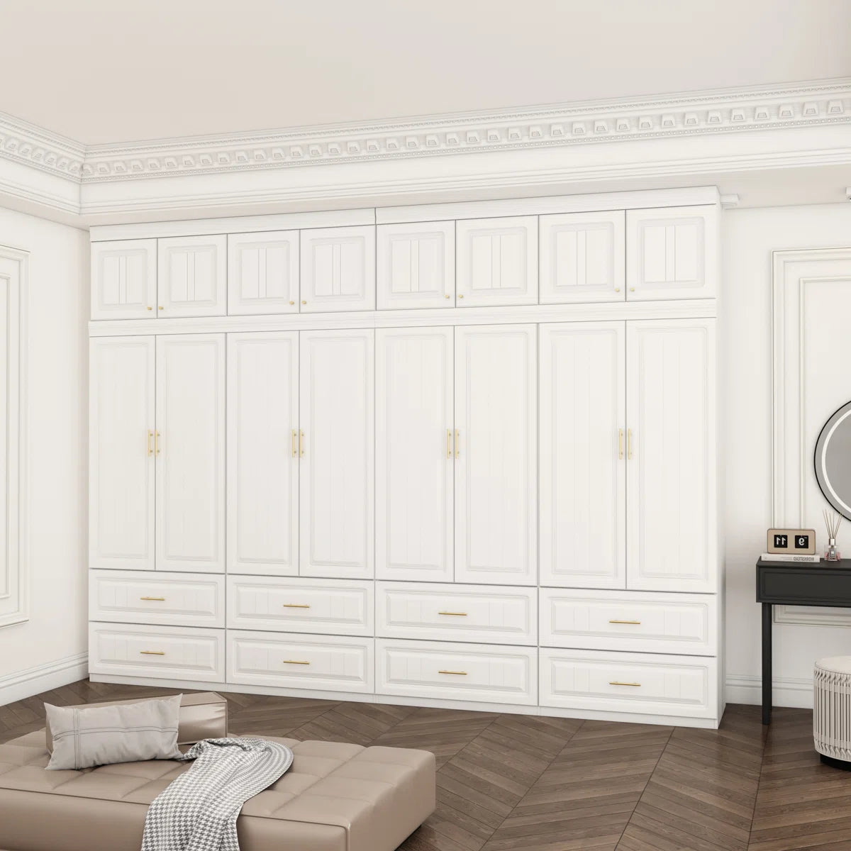 126” W Large Wardrobe