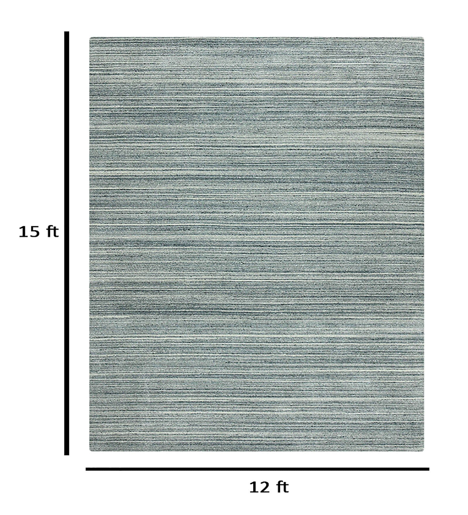 Heaven Texture Pattern Hand Woven  Rectangle Anti-Skid Designer Carpet, Area Rug For Bed Room, Living Room - 12'x15'