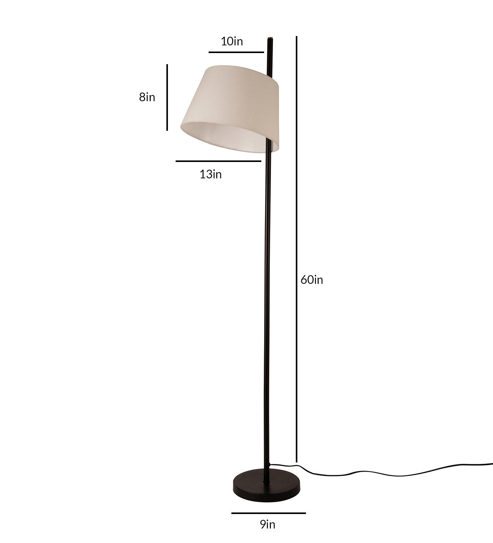 Nordic White Shade Floor Lamp - Ouch Cart 