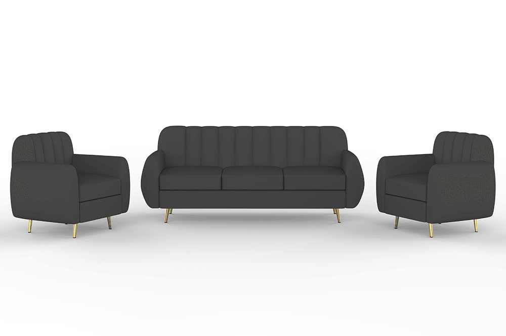 Hazy High Density Foam Sofa Set - Ouch Cart 