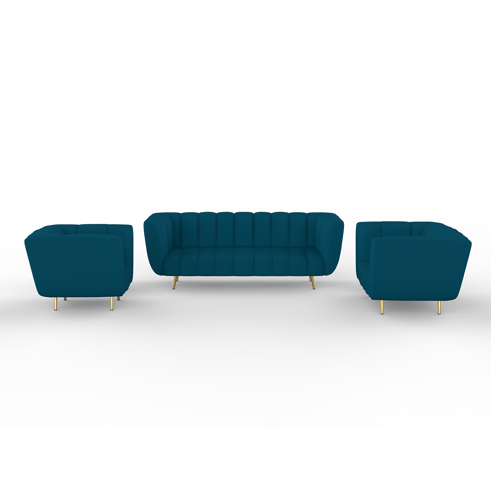 Mushy High Density Foam Sofa Set