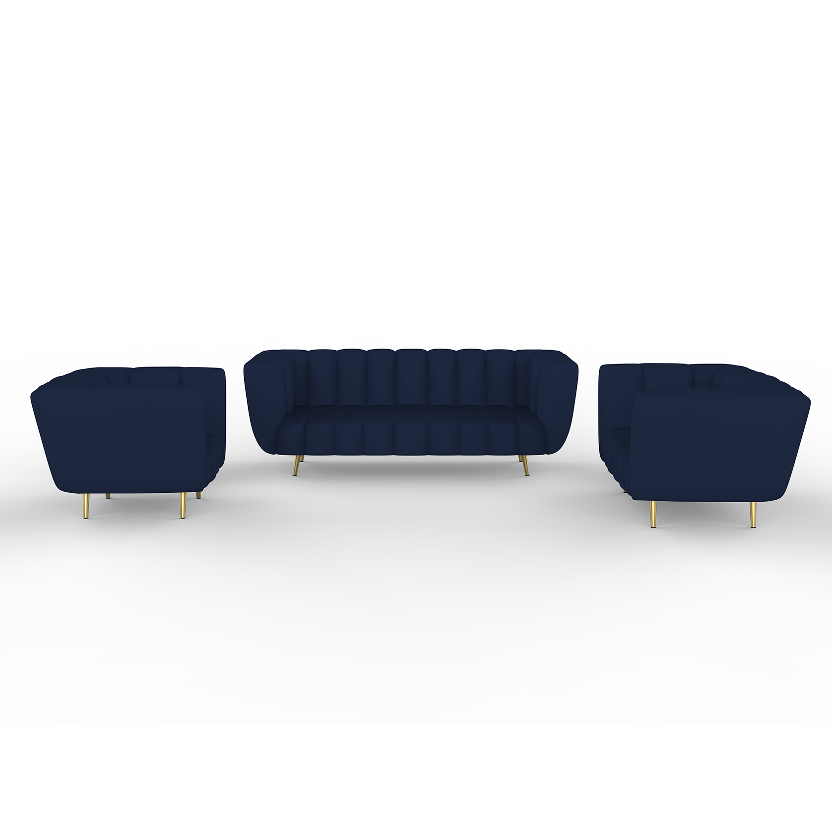 Mushy High Density Foam Sofa Set